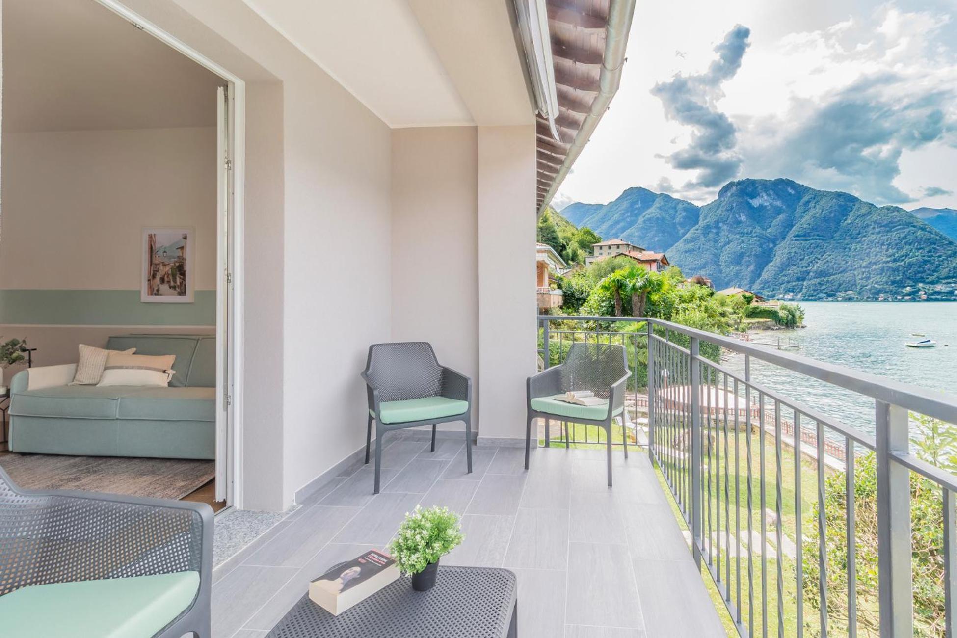 Ninfea Apartments By Wonderful Italy Lezzeno Luaran gambar